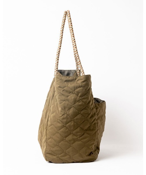 BILLABONG(ビラボン)の「BILLABONG レディース QUILT TOTE BAG バッグ 【2021年秋冬モデル】/ビラボンキルティングトートバッグ(トートバッグ・レディース・ブラック/ミント・FREE)」の16枚目の写真