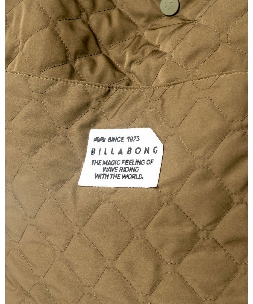 BILLABONG(ビラボン)の「BILLABONG レディース QUILT TOTE BAG バッグ 【2021年秋冬モデル】/ビラボンキルティングトートバッグ(トートバッグ・レディース・ブラック/ミント・FREE)」の17枚目の写真