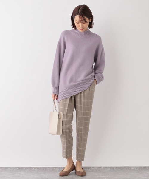GLOBAL WORK(グローバルワーク)の「アッタカウツクシテーパーガラ/215856(その他パンツ・レディース・ダークブラウン/ネイビー/アイボリー/ライトベージュ・SMALL/MEDIUM/LARGE/X-LARGE/XX-LARGE/X-SMALL)」の14枚目の写真