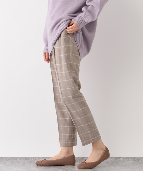 GLOBAL WORK(グローバルワーク)の「アッタカウツクシテーパーガラ/215856(その他パンツ・レディース・ダークブラウン/ネイビー/アイボリー/ライトベージュ・SMALL/MEDIUM/LARGE/X-LARGE/XX-LARGE/X-SMALL)」の7枚目の写真