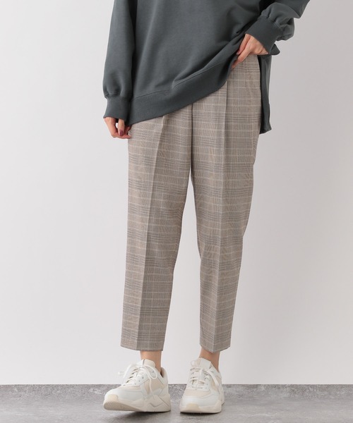GLOBAL WORK(グローバルワーク)の「アッタカウツクシテーパーガラ/215856(その他パンツ・レディース・ダークブラウン/ネイビー/アイボリー/ライトベージュ・SMALL/MEDIUM/LARGE/X-LARGE/XX-LARGE/X-SMALL)」の16枚目の写真