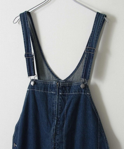 ZIP FIVE(ジップファイブ)の「【loot box】スラブデニム フロントZIPオーバーオール(サロペット/オーバーオール・メンズ・ブルー/ストライプ/ワンウォッシュ・SMALL/MEDIUM/LARGE/X-LARGE/X-SMALL)」の17枚目の写真
