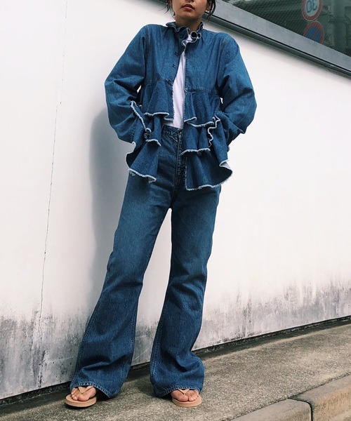 HOLIDAY(ホリデイ)の「GENBEI BEACH SANDALS (HOLIDAY) げんべいビーチサンダル (ホリデイ)(サンダル・レディース・ベージュ/オレンジ/イエロー/ブラック・24/23/27/25/26)」の9枚目の写真