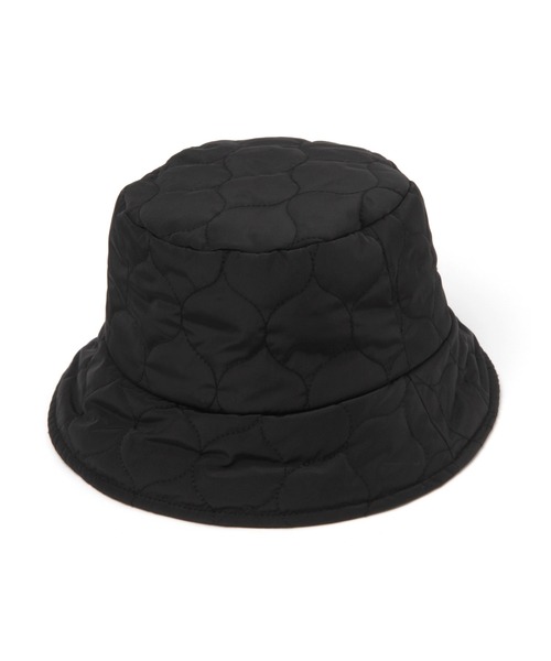 niko and...(ニコアンド)の「オリジナルキルティングバケットハット(ハット・レディース・ブラック/カーキ・FREE)」の7枚目の写真