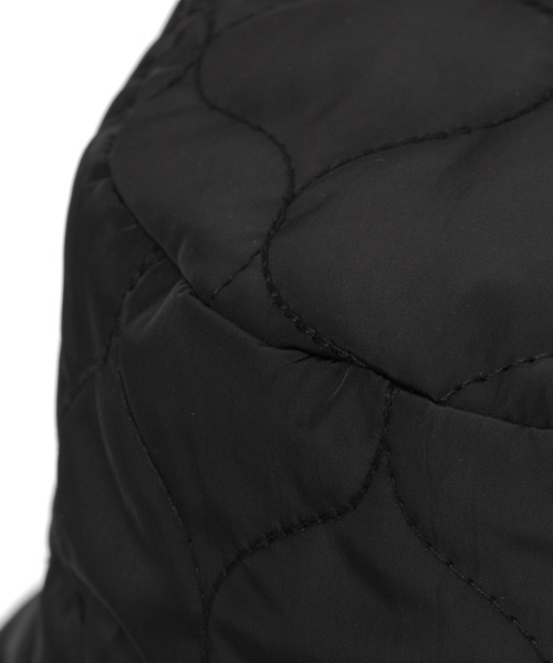 niko and...(ニコアンド)の「オリジナルキルティングバケットハット(ハット・レディース・ブラック/カーキ・FREE)」の11枚目の写真