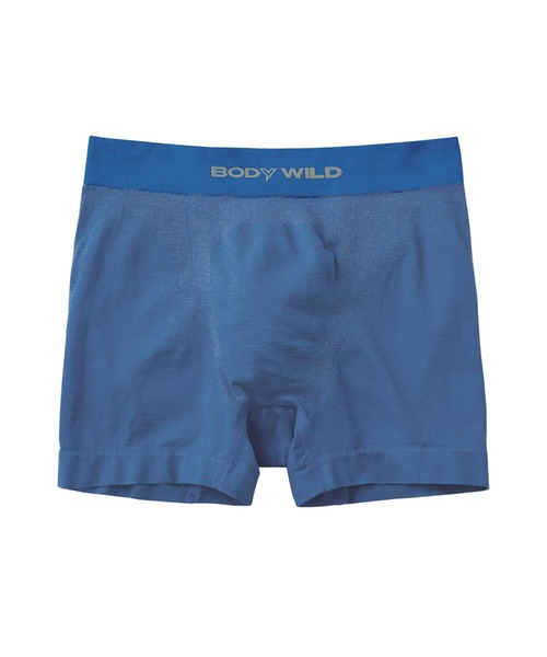 GUNZE（グンゼ）の「ボディワイルド ボディーワイルド body wild BODYWILD GUNZE グンゼ ボクサーパンツ メンズ アンダーウェア 男性下着 ツルツル メッシュ 無地 蒸れにくい ストレッチ ブランド ボディーワイルド ボディワイルド（ボクサーパンツ・メンズ・レッド/ブルー/レッド系1/レッド系/ネイビー系/ブラック系1/ブラック系2/ブラック系/ブラック系3/カーキ系/ブルー系その他/ブルー系その他2/ネイビー系1/ブルー系その他3/グリーン/レッド系2/ピンク系・MEDIUM/LARGE/X-LARGE）」の9枚目の写真
