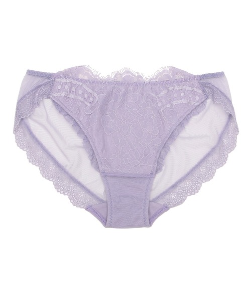 Chut! INTIMATES(シュットインティメイツ)の「シアーライトブラ ビキニショーツ (C356)(ショーツ・レディース・ライトグレー/パープル/ブラック・M/L)」の3枚目の写真