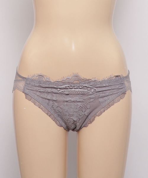 Chut! INTIMATES(シュットインティメイツ)の「シアーライトブラ ビキニショーツ (C356)(ショーツ・レディース・ライトグレー/パープル/ブラック・M/L)」の10枚目の写真