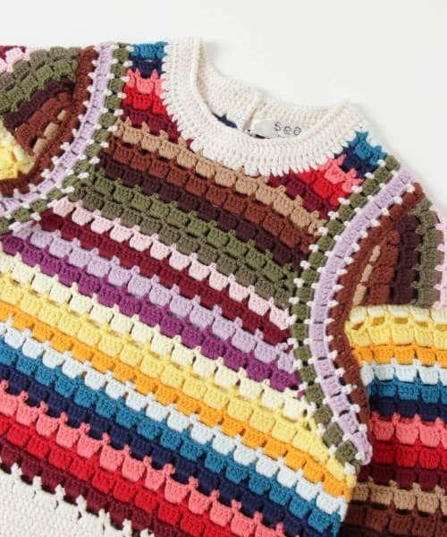 sea new york(シーニューヨーク)の「Sea New York long-sleeve sweater(シャツ/ブラウス・レディース・その他1・MEDIUM)」の3枚目の写真