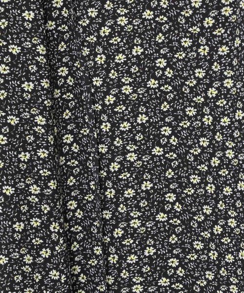 mysty woman（ミスティウーマン）の「ソフト花柄付け襟ブラウス 267555（シャツ/ブラウス・レディース・ブラック/イエロー/ライトベージュ・FREE）」の21枚目の写真