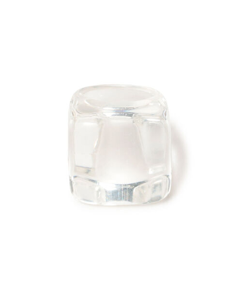 BEAMS BOY（ビームスボーイ）の「BEAMS BOY / クリア リング（リング・レディース・ホワイト/イエロー/オレンジ/グリーン/ホワイト系その他2/ライトブルー・ONE SIZE）」の10枚目の写真