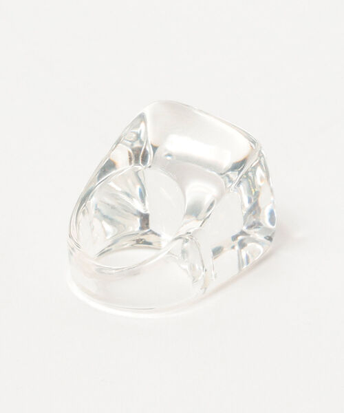 BEAMS BOY（ビームスボーイ）の「BEAMS BOY / クリア リング（リング・レディース・ホワイト/イエロー/オレンジ/グリーン/ホワイト系その他2/ライトブルー・ONE SIZE）」の11枚目の写真