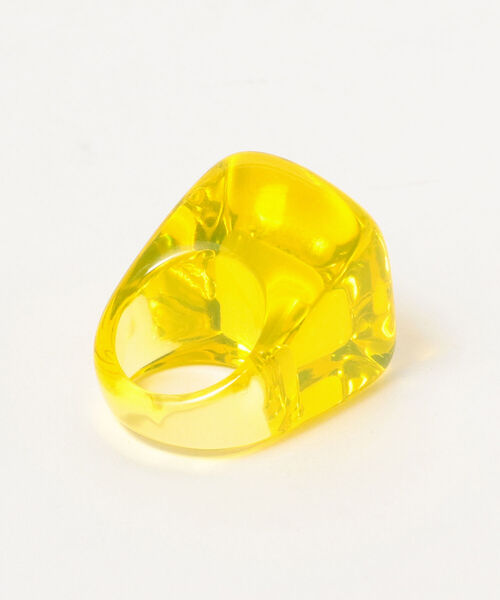 BEAMS BOY（ビームスボーイ）の「BEAMS BOY / クリア リング（リング・レディース・ホワイト/イエロー/オレンジ/グリーン/ホワイト系その他2/ライトブルー・ONE SIZE）」の19枚目の写真