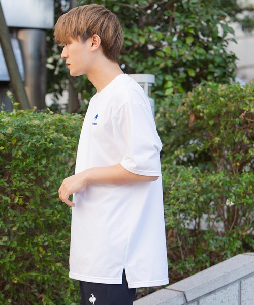 le coq sportif（ルコックスポルティフ）の「スポーツ メンズ ルコックスポルティフ メンズ ヘランカ半袖シャツ tシャツ トレーニング トレーニングウェア スポーツウェア（Tシャツ/カットソー・メンズ・ブラック/ホワイト/グレイッシュブルー/ネイビー/オレンジ系その他・XL/M/S/L）」の14枚目の写真