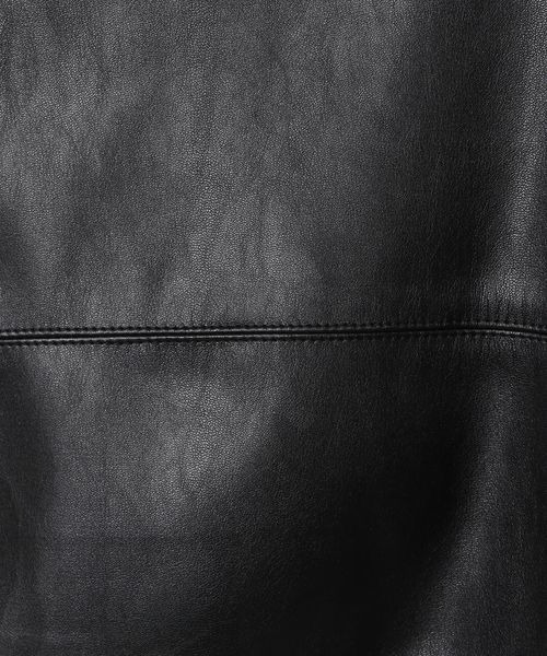 JEANASIS（ジーナシス）の「ヴィーガンレザーフロントキリカエショートパンツ/269130（その他パンツ・レディース・ブラック/オフホワイト・SMALL/MEDIUM）」の14枚目の写真