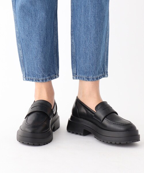 OPAQUE.CLIP（オペークドットクリップ）の「◆トラックソールコインローファー（その他シューズ・レディース・ブラック/ライトベージュ・02/03）」の16枚目の写真