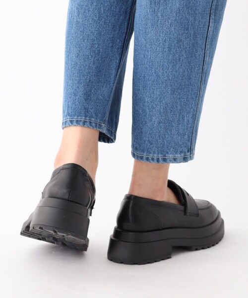 OPAQUE.CLIP（オペークドットクリップ）の「◆トラックソールコインローファー（その他シューズ・レディース・ブラック/ライトベージュ・02/03）」の3枚目の写真