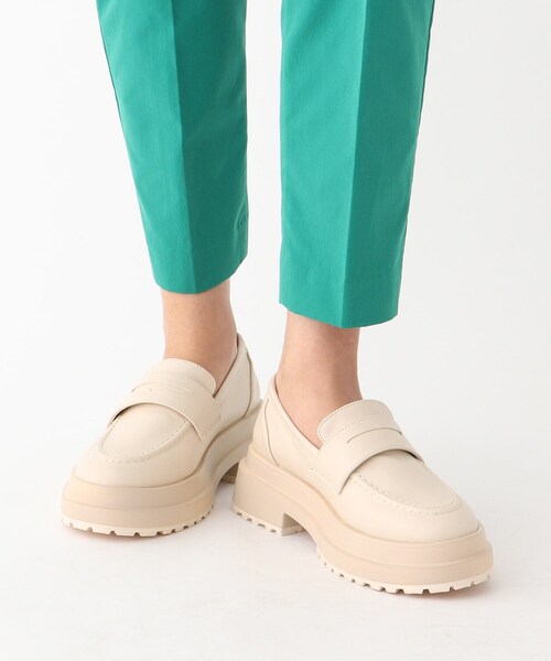 OPAQUE.CLIP（オペークドットクリップ）の「◆トラックソールコインローファー（その他シューズ・レディース・ブラック/ライトベージュ・02/03）」の7枚目の写真