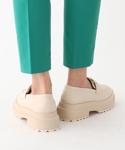 OPAQUE.CLIP（オペークドットクリップ）の「◆トラックソールコインローファー（その他シューズ・レディース・ブラック/ライトベージュ・02/03）」の5枚目の写真