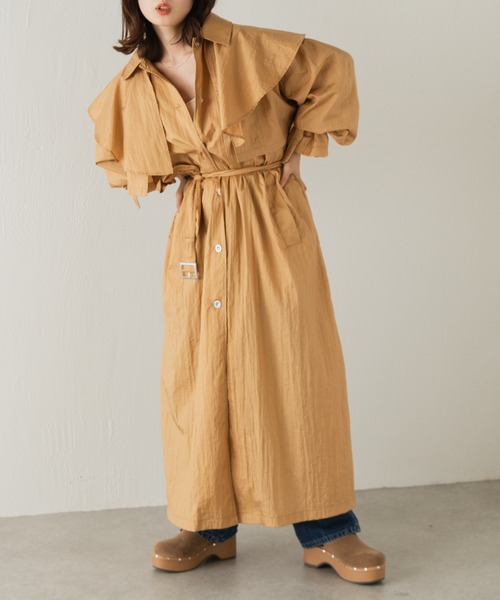 Kastane（カスタネ）の「マルチウェイナイロントレンチコート