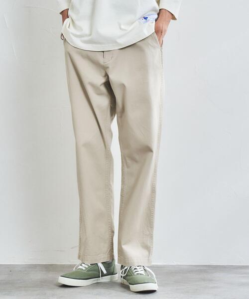 coen(コーエン)の「ウォッシュチノパンツ(チノパンツ・メンズ・ネイビー/オリーブ/ベージュ・LARGE/MEDIUM/X-LARGE/SMALL)」の10枚目の写真