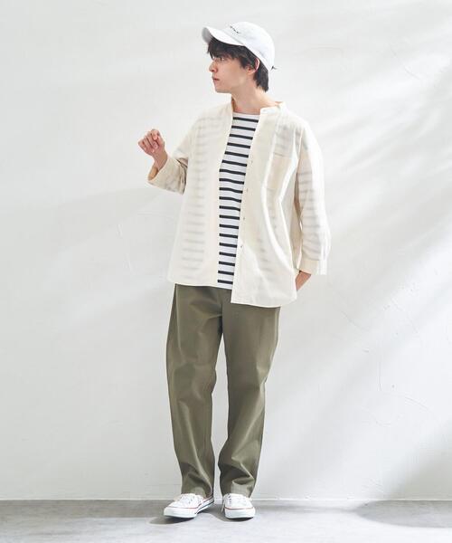 coen(コーエン)の「ウォッシュチノパンツ(チノパンツ・メンズ・ネイビー/オリーブ/ベージュ・LARGE/MEDIUM/X-LARGE/SMALL)」の13枚目の写真
