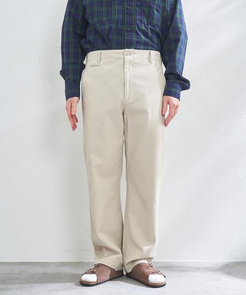 coen(コーエン)の「ウォッシュチノパンツ(チノパンツ・メンズ・ネイビー/オリーブ/ベージュ・LARGE/MEDIUM/X-LARGE/SMALL)」の17枚目の写真