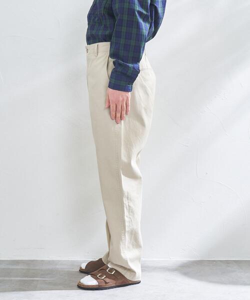coen(コーエン)の「ウォッシュチノパンツ(チノパンツ・メンズ・ネイビー/オリーブ/ベージュ・LARGE/MEDIUM/X-LARGE/SMALL)」の19枚目の写真