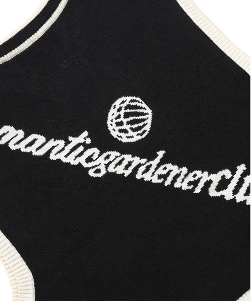 ROMANTIC CROWN（ロマンティッククラウン）の「【ROMANTIC CROWN】WIDE KNIT VEST / ロマンティッククラウン  プレッピー ワイド ニット ベスト（ベスト・メンズ・ライトグレー/ブラック・SMALL/MEDIUM/LARGE）」の11枚目の写真