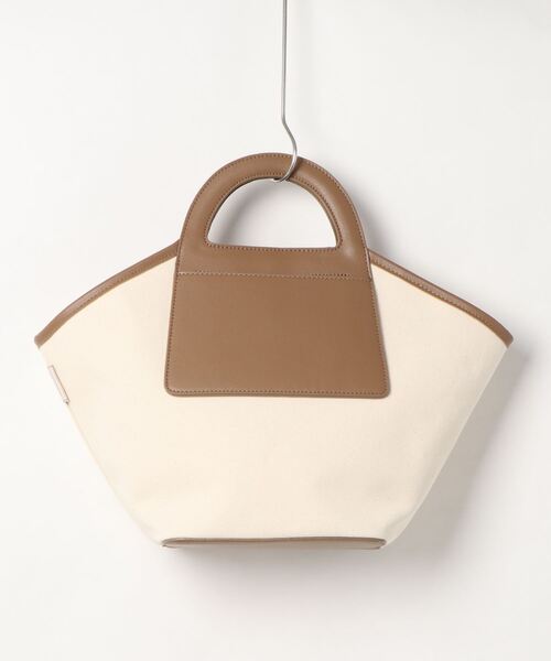 Te chichi（テチチ）の「キャンバスTOTE（ポーチ付き）（トートバッグ・レディース・ブラック/モカ・ﾌﾘ-）」の3枚目の写真