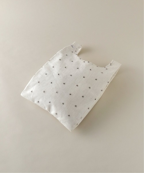 PULP/417EDIFICE(パルプフォーワンセブンエディフィス)の「【TAITAI × YOSHIOKAIRYOUTEN】SHOPPING BAG(ハンドバッグ・メンズ・ホワイト系その他/ブラック・FREE)」の2枚目の写真
