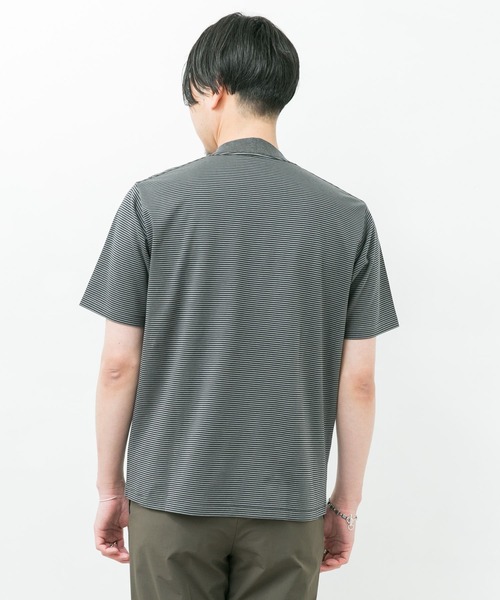 URBAN RESEARCH DOORS（アーバンリサーチドアーズ）の「『抗菌/防臭』LIFE STYLE TAILOR　シルケットポンチストレッチTシャツ（Tシャツ/カットソー・メンズ・ホワイト系その他/ホワイト/グレー系その他・MEDIUM/LARGE）」の21枚目の写真
