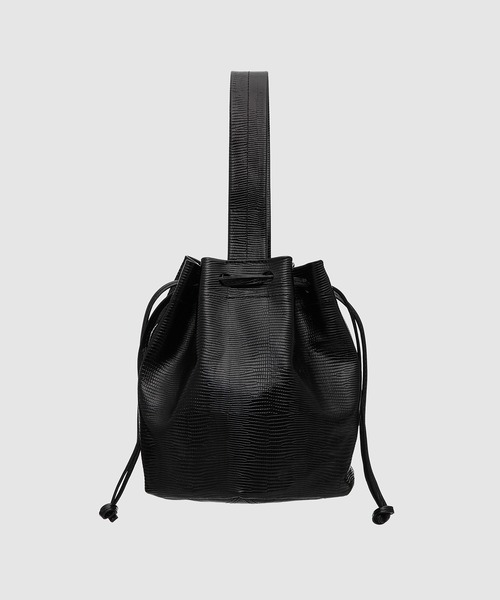 SASQUATCHfabrix.（サスクワァッチファブリックス）の「HEXAGRAM LEATHER BAG（ショルダーバッグ・メンズ・ブラック/ブラウン・ONESIZE）」の2枚目の写真