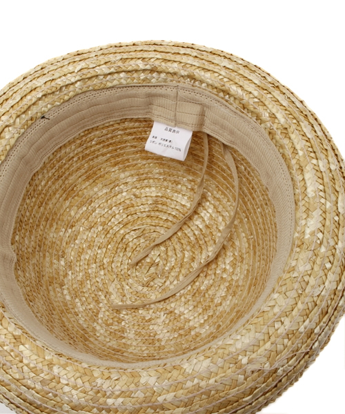 WEGO（ウィゴー）の「WEGO/ストローボーラーハット（ハット・レディース・パープル/ピンク/ブラック・FREE）」の5枚目の写真