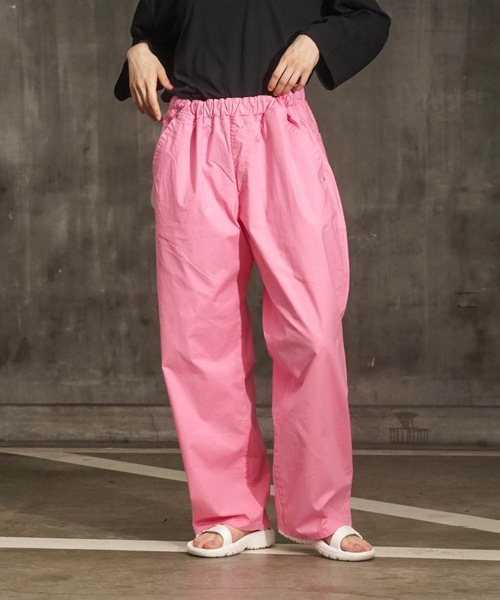 Lee(リー)の「【LEE/リー】 FLEEASY イージーパンツ ストレッチ ワイドパンツ テーパードシルエット(デニムパンツ・メンズ・ワンウォッシュ/ネイビー/ブルー系その他/アイボリー/ベージュ/オリーブ/グリーン/イエロー/ピンク/ダークパープル/ロイヤルブルー/レッド・FREE)」の12枚目の写真