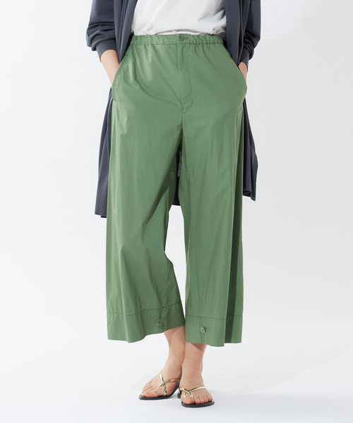 qualite（カリテ）の「《2way》ダンプイージーワイドパンツ（カーゴパンツ・レディース・ネイビー/グリーン/ブラック/ダークブラウン・38/36）」の13枚目の写真