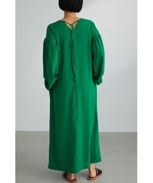 STYLEMIXER(スタイルミキサー)の「2WAYギャザースリーブワンピース(ワンピース・レディース・ネイビー/オレンジ/グリーン・SMALL/MEDIUM)」の1枚目の写真