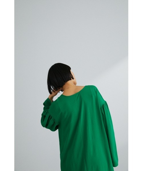 STYLEMIXER(スタイルミキサー)の「2WAYギャザースリーブワンピース(ワンピース・レディース・ネイビー/オレンジ/グリーン・SMALL/MEDIUM)」の16枚目の写真