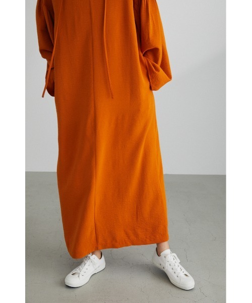 STYLEMIXER(スタイルミキサー)の「2WAYギャザースリーブワンピース(ワンピース・レディース・ネイビー/オレンジ/グリーン・SMALL/MEDIUM)」の12枚目の写真