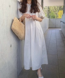 LAUIR | フロントボタンバックオープンワンピース(ワンピース)