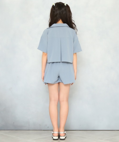 PINKHUNT（ピンクハント）の「PINKHUNT ピンクハント cシャツ付き サロペット 6915K（サロペット/オーバーオール・キッズ・ブラック/スカイブルー系1・160cm/130cm/140cm/150cm/120cm）」の13枚目の写真