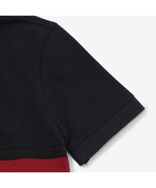 TOMMY HILFIGER（トミーヒルフィガー）の「チェストフラッグレギュラーポロシャツ（ポロシャツ・キッズ・ホワイト/ネイビー/カーキ・110cm/100cm/120cm）」の9枚目の写真