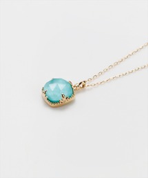 agete ターコイズネックレス agete（アガット）の「K10ターコイズネックレス（ネックレス）」 - WEAR