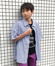 GLAZOS | アソート・オーバーサイズ半袖シャツ(シャツ/ブラウス)