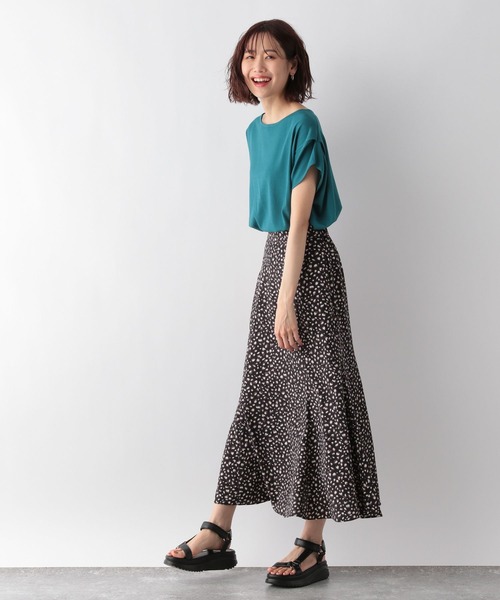 GLOBAL WORK(グローバルワーク)の「洗えるドルマンプルオーバーフレンチスリーブ/MATINEE LINE/277806(ニット/セーター・レディース・ブルー系その他7/ダークブラウン/グレー系その他/ブラック・LARGE/MEDIUM)」の19枚目の写真