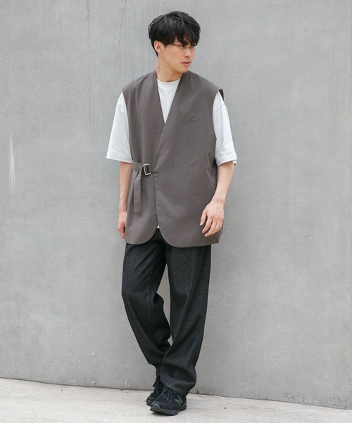 LOWRYS FARM（ローリーズファーム）の「ドライトロテープジレ　296005（ベスト・メンズ・ブラック/ブラウン/グレー・MEDIUM/LARGE）」の10枚目の写真