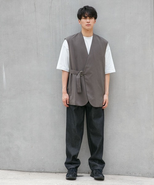 LOWRYS FARM（ローリーズファーム）の「ドライトロテープジレ　296005（ベスト・メンズ・ブラック/ブラウン/グレー・MEDIUM/LARGE）」の11枚目の写真