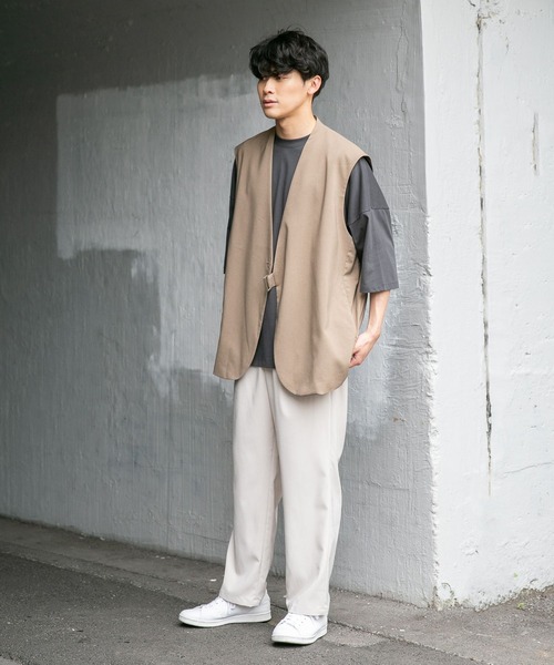 LOWRYS FARM（ローリーズファーム）の「ドライトロテープジレ　296005（ベスト・メンズ・ブラック/ブラウン/グレー・MEDIUM/LARGE）」の14枚目の写真