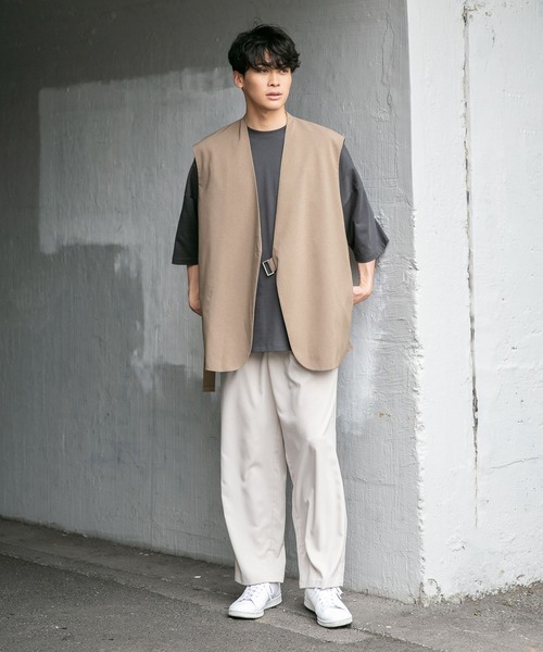 LOWRYS FARM（ローリーズファーム）の「ドライトロテープジレ　296005（ベスト・メンズ・ブラック/ブラウン/グレー・MEDIUM/LARGE）」の15枚目の写真