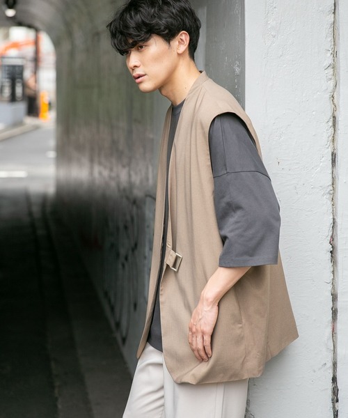 LOWRYS FARM（ローリーズファーム）の「ドライトロテープジレ　296005（ベスト・メンズ・ブラック/ブラウン/グレー・MEDIUM/LARGE）」の16枚目の写真